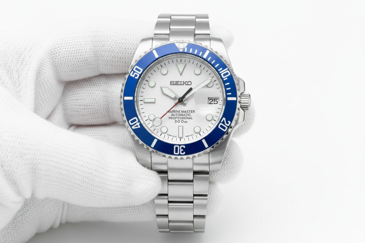 Seikomariner | Blue Bezel