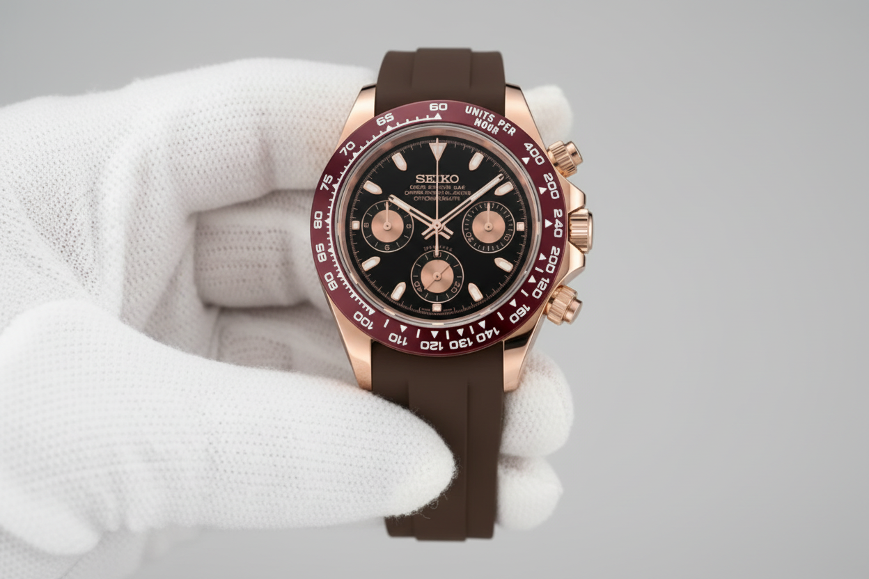 Seitona | Rose Gold Rubber