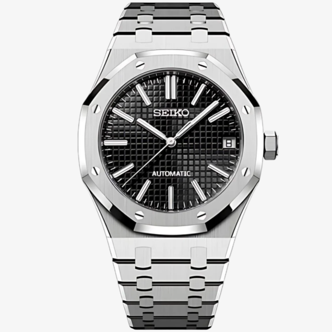 Seiko Mod | Royal Oak Black