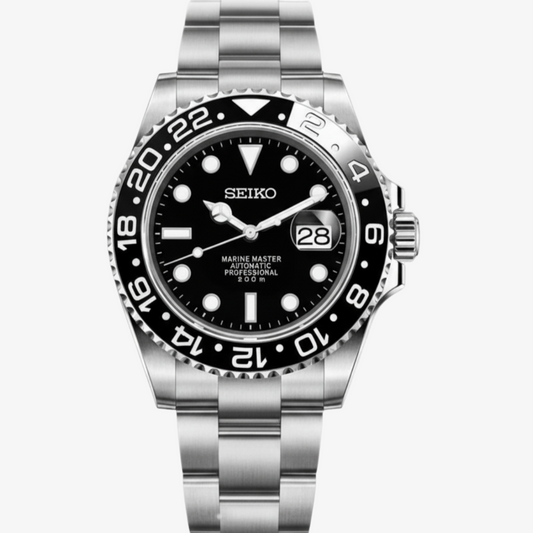 Seikomariner  |  Black GMTeiko Bezel