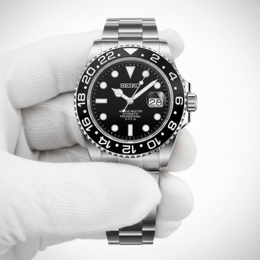 Seikomariner  |  Black GMTeiko Bezel