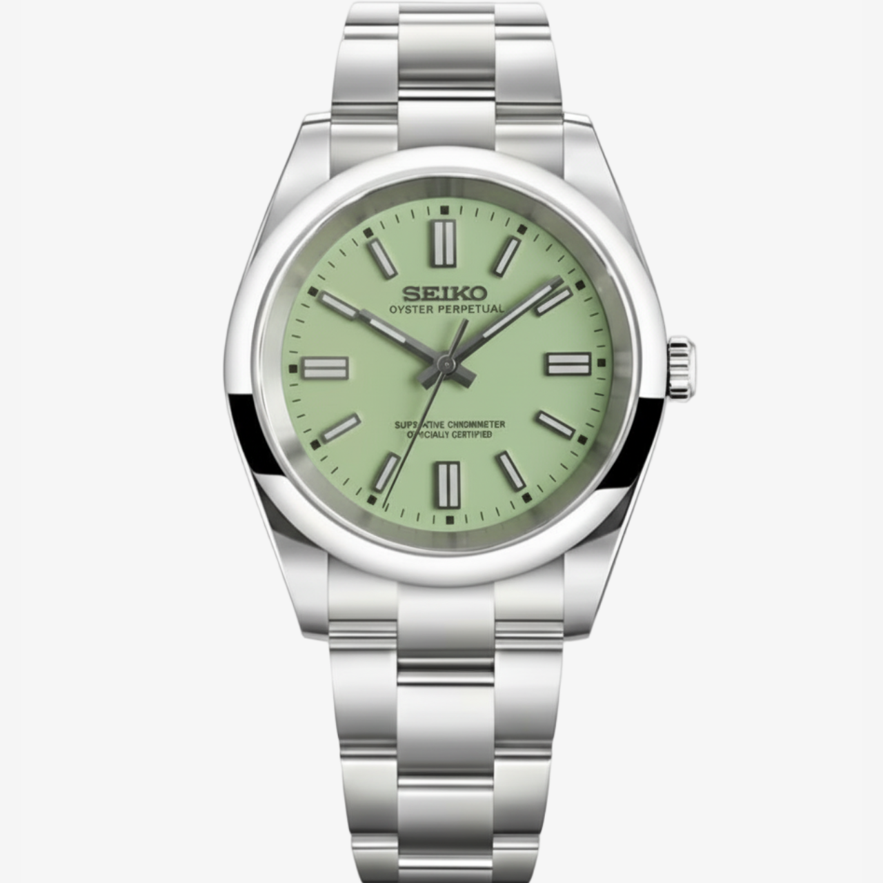 Seiko Mod | Oyster Green 