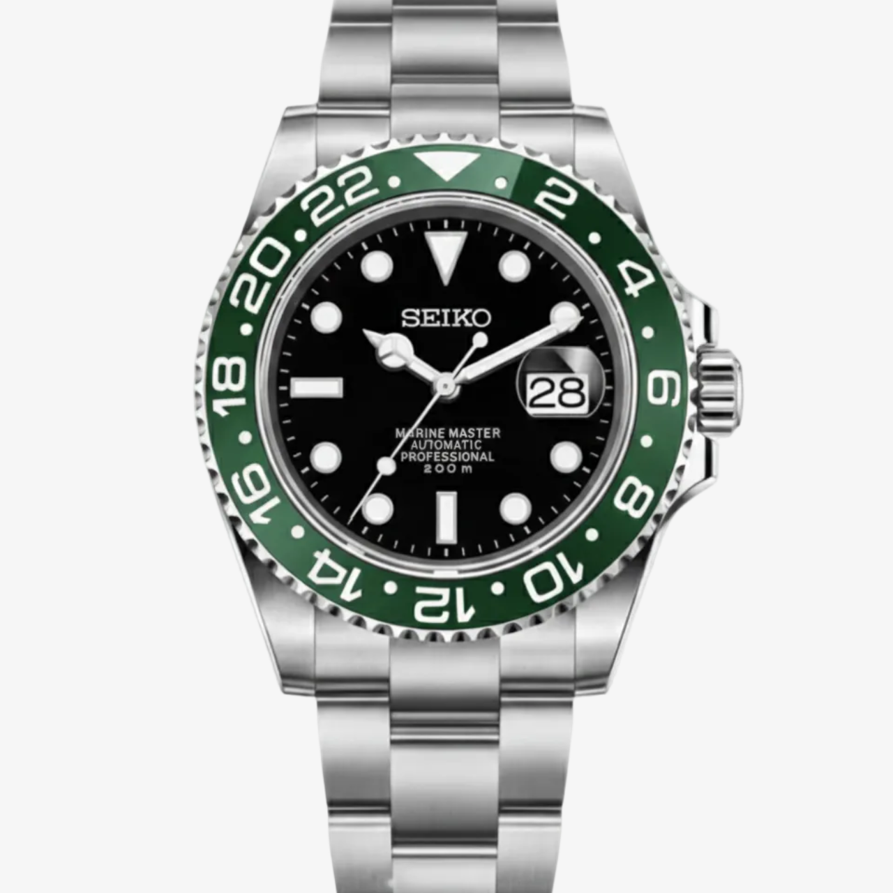 Seikomariner | Green GMTeiko Bezel