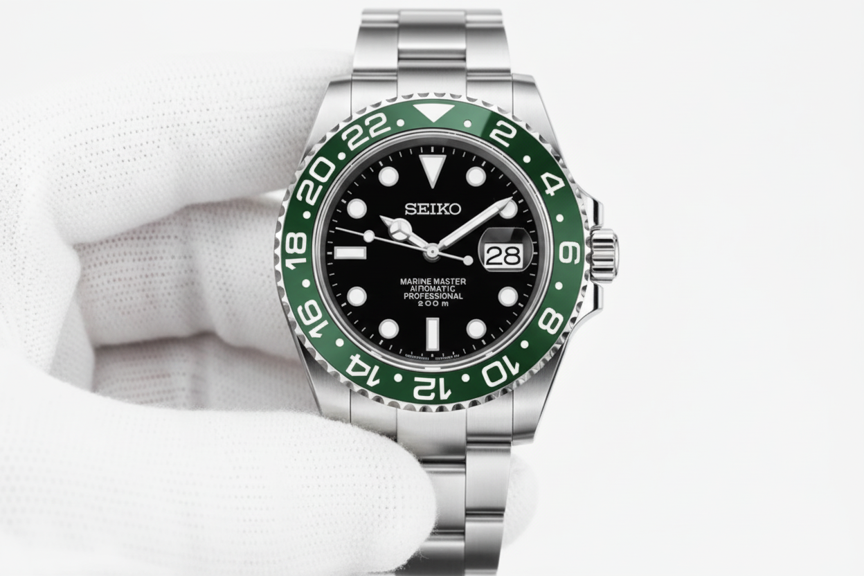 Seikomariner | Green GMTeiko Bezel