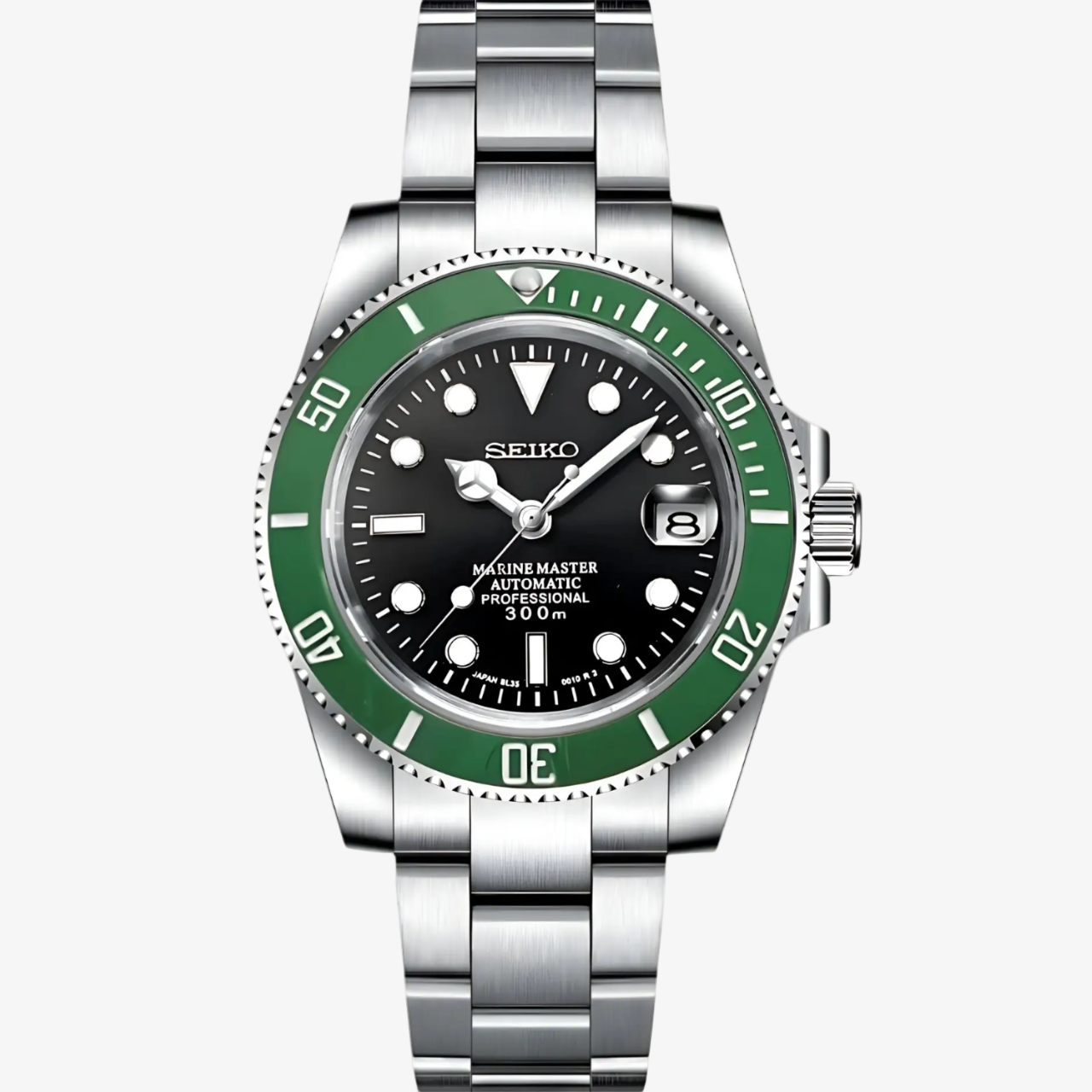 Mod Submariner Green Diver